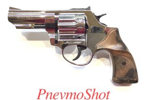 Револьвер під патрон Флобера Ekol Viper 3" chrome (пластик)