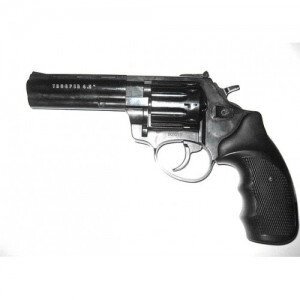 Револьвер Trooper 4,5 сталь. (пл/черн)