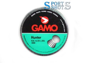 Кулі Gamo Hunter 6.35мм, 1.4г, 200шт