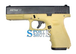 Стартовий пістолет Retay G 17 desert (Glock 17)