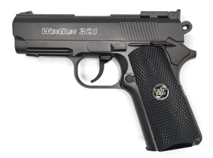 Пневматичний пістолет WinGun 321 (Colt Defender, метал)