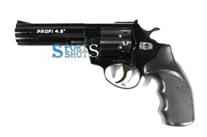 Револьвер під патрон Флобера Profi 4.5" чорний пластик