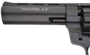 Револьвер Trooper 4,5 сталь titan (пл/черн)