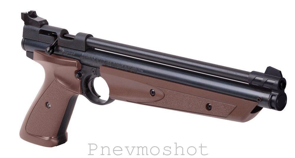 Пістолет пневматичний Crosman P1377BL American Classic мультикомпресійний від компанії PnevmoShot - фото 1