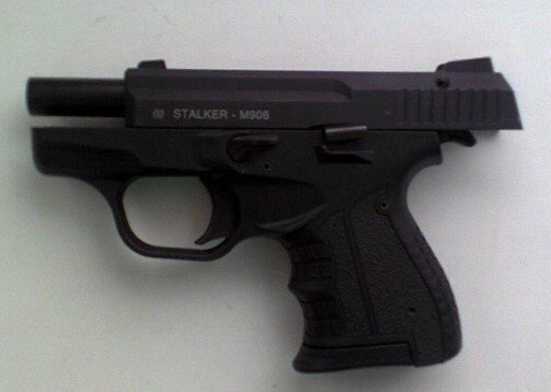 Пістолет стартовий Stalker (Zoraki) 906 s black matte від компанії PnevmoShot - фото 1