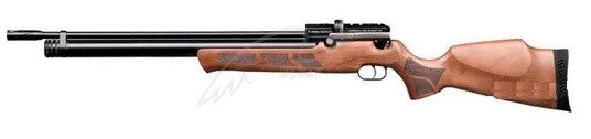 Пневматична гвинтівка PCP Kral Puncher Wood 4.5 мм 30 Дж коричневий від компанії PnevmoShot - фото 1