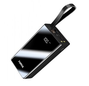 Повербанк Sunix (PB-11) 30000 mAh, 2.4A, 5V, Black (зовнішній акумулятор Power Bank)