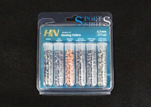 Кулі H&N Hunting Pellets Test 4,50 мм Тестовий набір