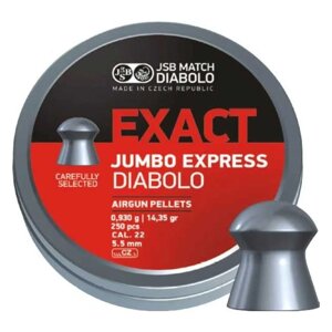 Кулі JSB Exact Jumbo Express 5.52мм, 0.930г, 250шт