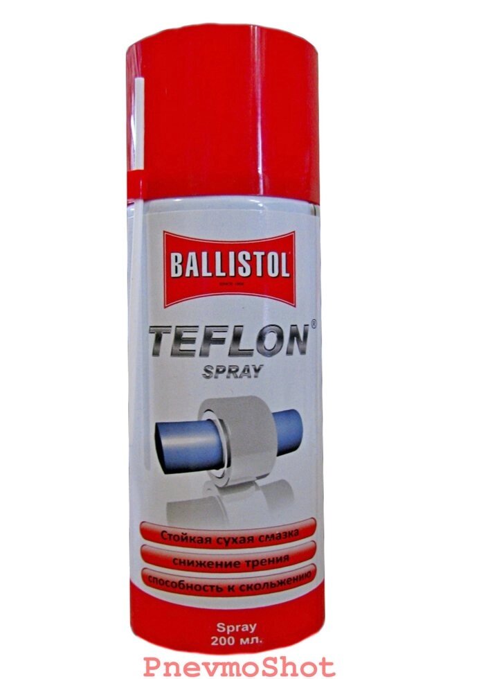 Смазка Clever Ballistol Teflon spray (200 ml) від компанії PnevmoShot - фото 1