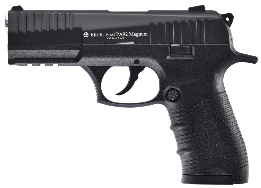 Стартовий пістолет Ekol Firat PA 92 Magnum (Black) від компанії PnevmoShot - фото 1