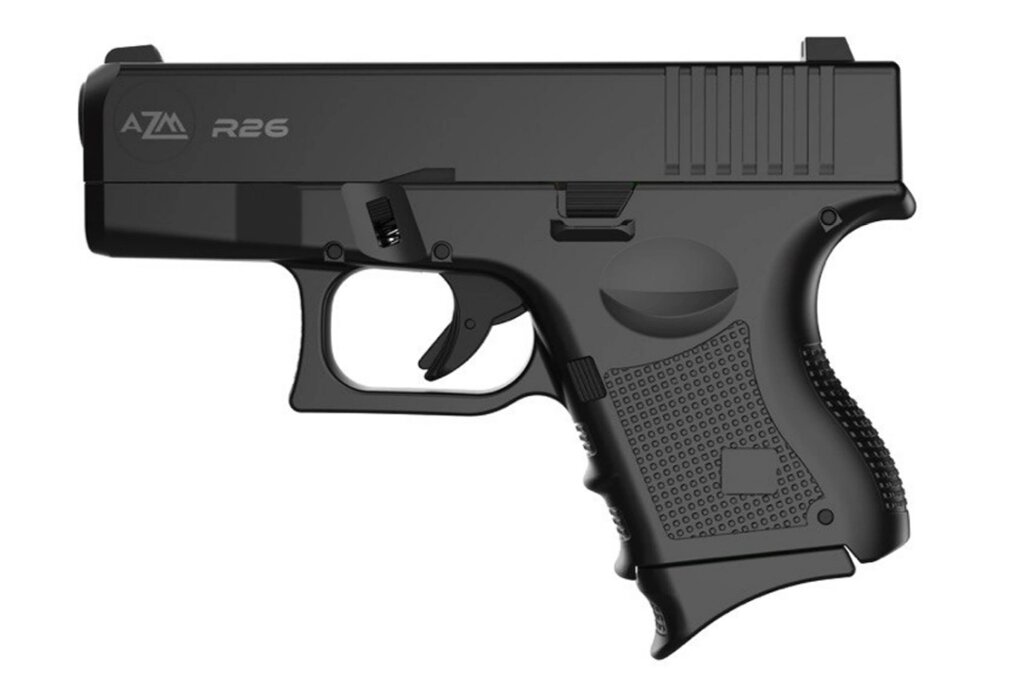 Стартовий пістолет Retay AZM R26 black (Glock 26) від компанії PnevmoShot - фото 1