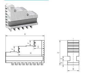 Кулачки прямі SJZ 3200 3500-200 до польського патрону