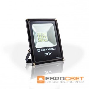 Прожектор EVRO LIGHT EV-20-01 6400 K 800 Lm SMD