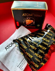 Atom Total Plus ефективні капсули для схуднення та здоров'я Атом Тотал Плюс у компактній упаковці (40 шт. Оригінал!