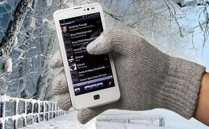 Модні зимові рукавички для сенсорних екранів