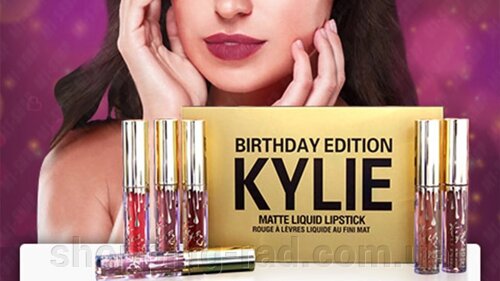 Набор оригинальных помад Kylie Birthday Edition