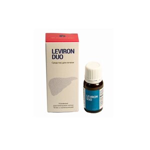Засіб для відновлення та очищення печінки Leviron Duo (Левірон Дуо)