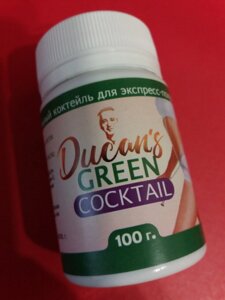 Зелений Коктейль Дюкана для експрес-схуднення та здоров'я. Оригінал!