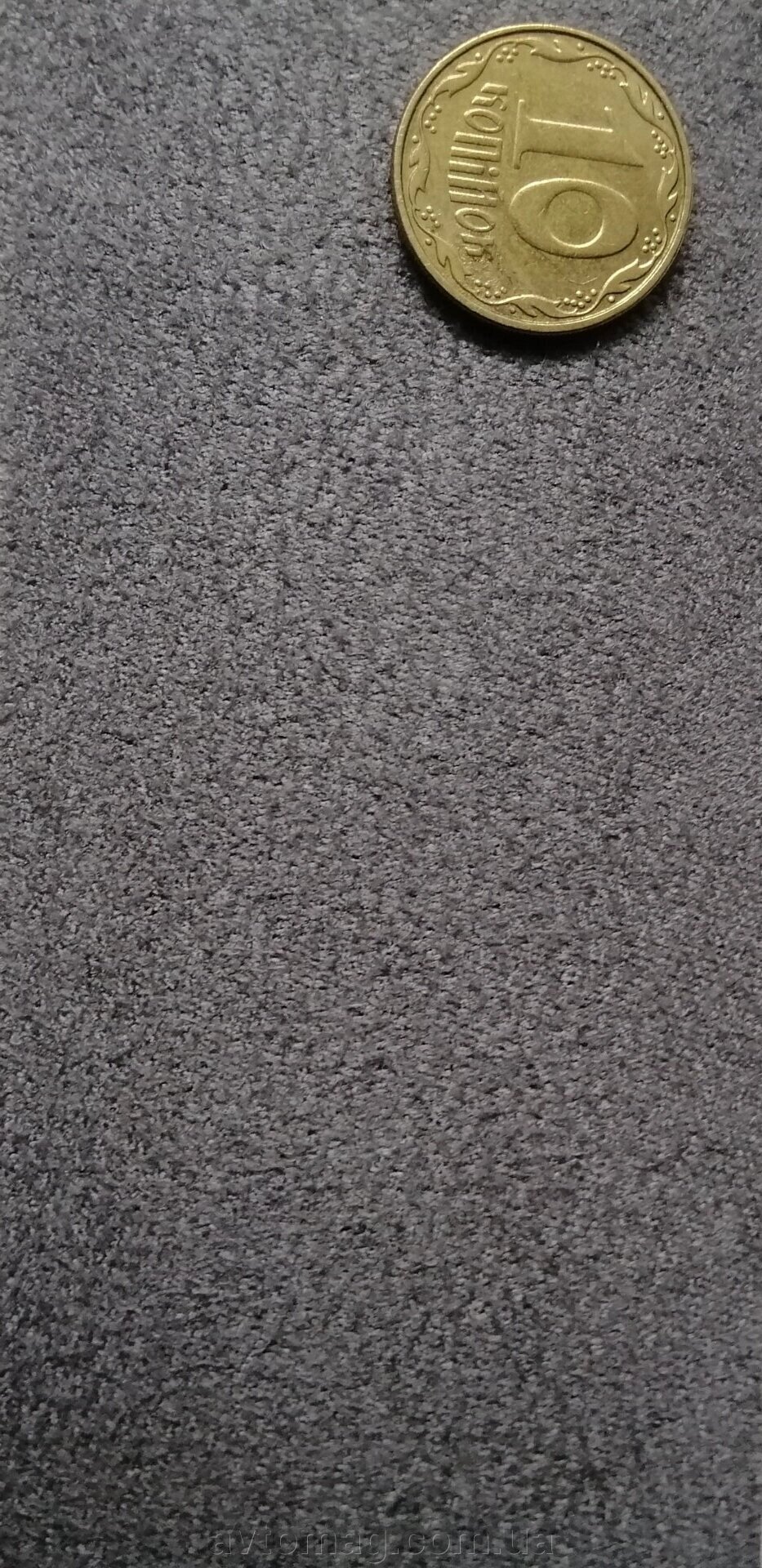 Антара (штучна замша)  світло сіра 102-06 (поролон) для перетяжки  (ширина 140см) від компанії Інтернет-магазин «Автомаг» - фото 1