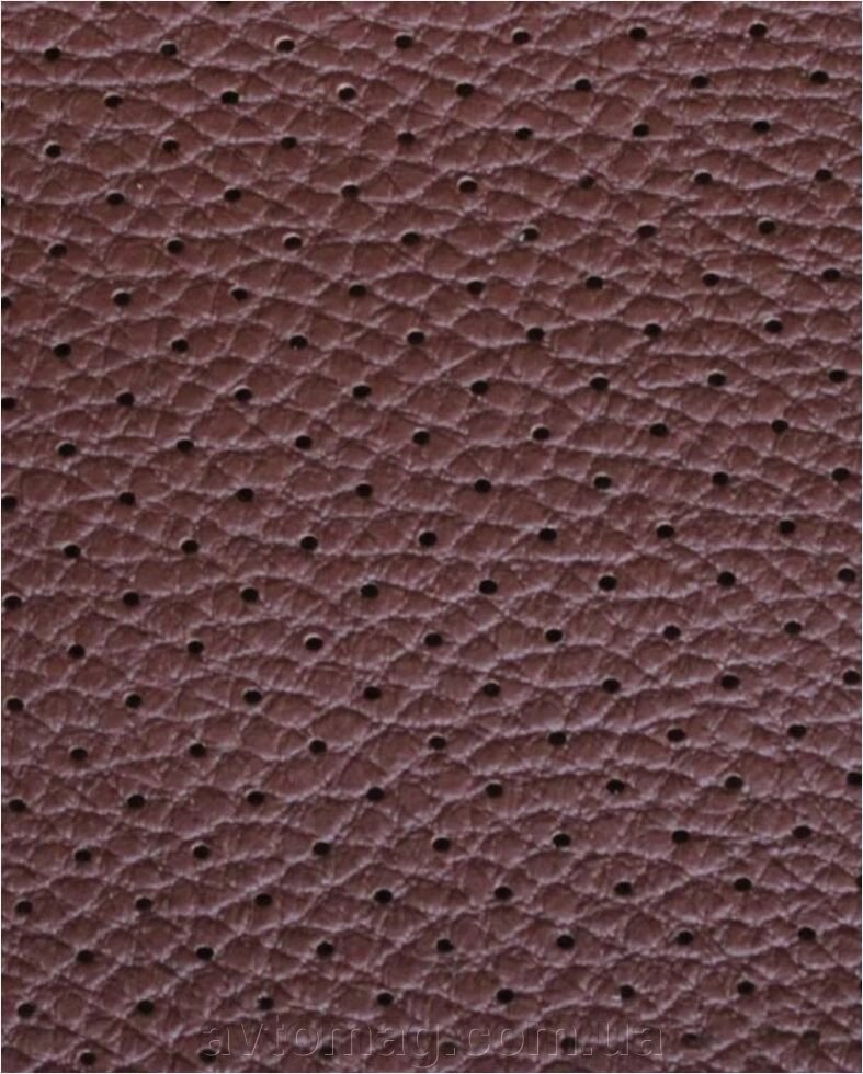 Автомобільна екошкіра 0-09 коричнева з перфорацією від компанії Інтернет-магазин «Автомаг» - фото 1