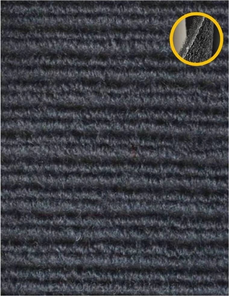 Автомобільний ковролін на гумовій основі 05-156 темно-сірий ширина 2м від компанії Інтернет-магазин «Автомаг» - фото 1