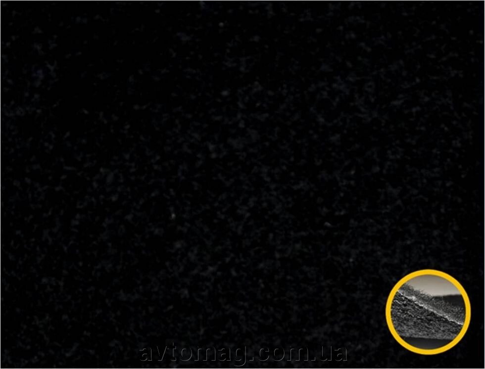 Автомобільний ковролін на гумовій основі чорний (ширина рулону 1,56 м) від компанії Інтернет-магазин «Автомаг» - фото 1