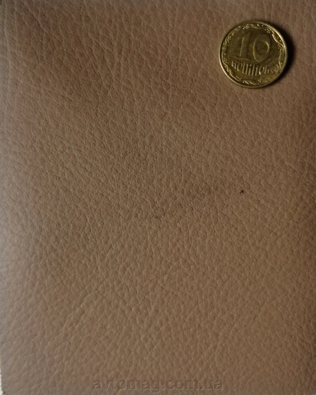 Автомобільний шкірозамінник 10-433 світло коричневий на поролоні   (ширина 1,65м) від компанії Інтернет-магазин «Автомаг» - фото 1