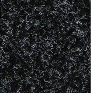 Автомобільний ковролін на гумовій основі 05-196 сіро-чорний ширина 2м