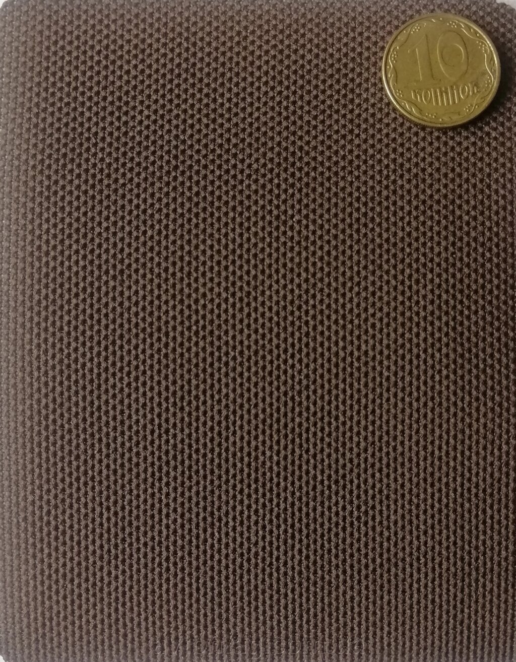 Автотканина для стелі авто коричнева  06-195 на поролоні з сіткою  (ширина 1,4м) від компанії Інтернет-магазин «Автомаг» - фото 1
