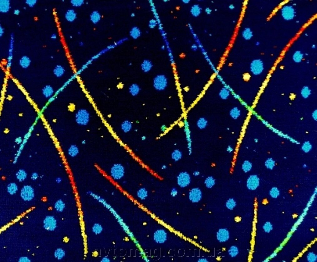 Автотканини: автобусна велюрова тканина Неоплан "Салют" синя оригінальна від компанії Інтернет-магазин «Автомаг» - фото 1