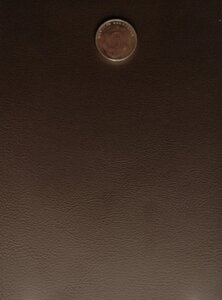 Екошкіра на мікрофібрі N213 коричнева Наппа преміум класу (ширина 1,40м)