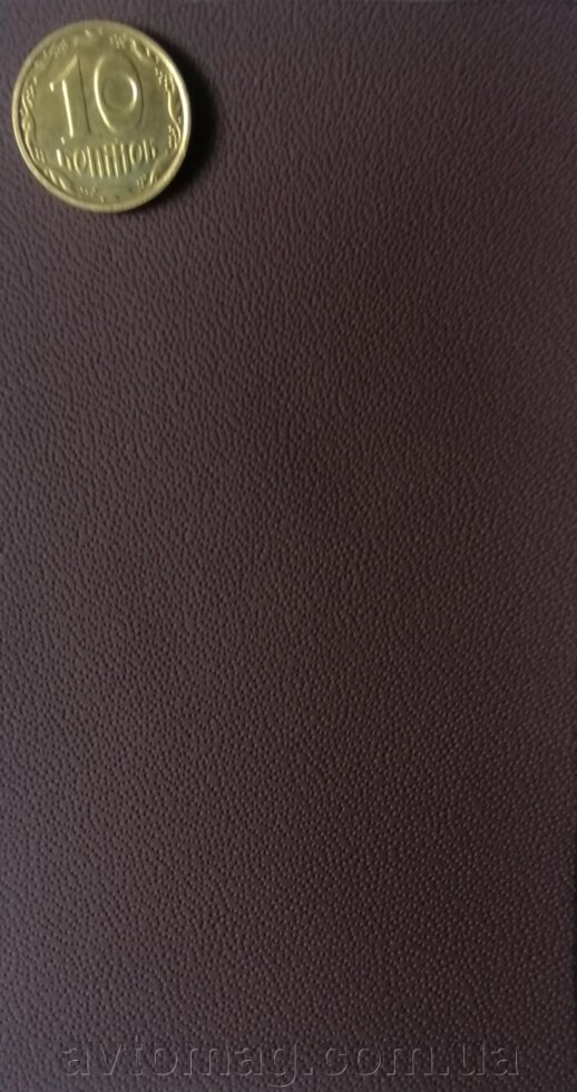 Екошкіра на мікрофібрі  607 коричнева Наппа преміум класу (ширина 1,40м) від компанії Інтернет-магазин «Автомаг» - фото 1