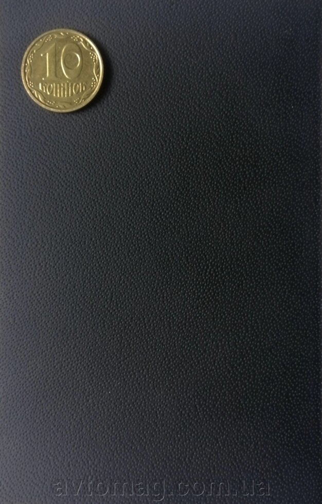 Екошкіра на мікрофібрі  616 чорна Наппа преміум класу (ширина 1,40м) від компанії Інтернет-магазин «Автомаг» - фото 1