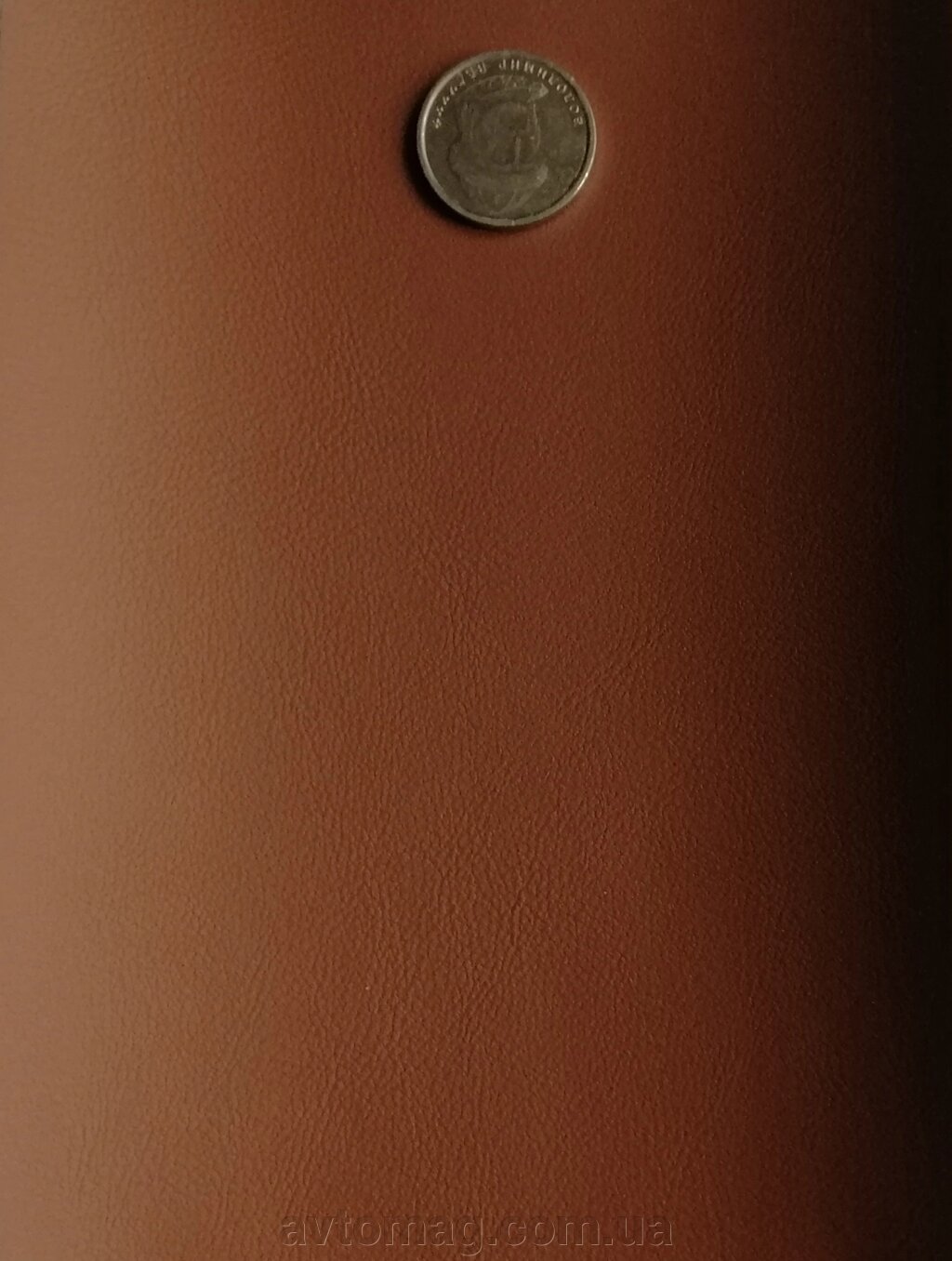 Екошкіра на мікрофібрі Nappa N211 коричнева преміум класу (ширина 1,40м) від компанії Інтернет-магазин «Автомаг» - фото 1