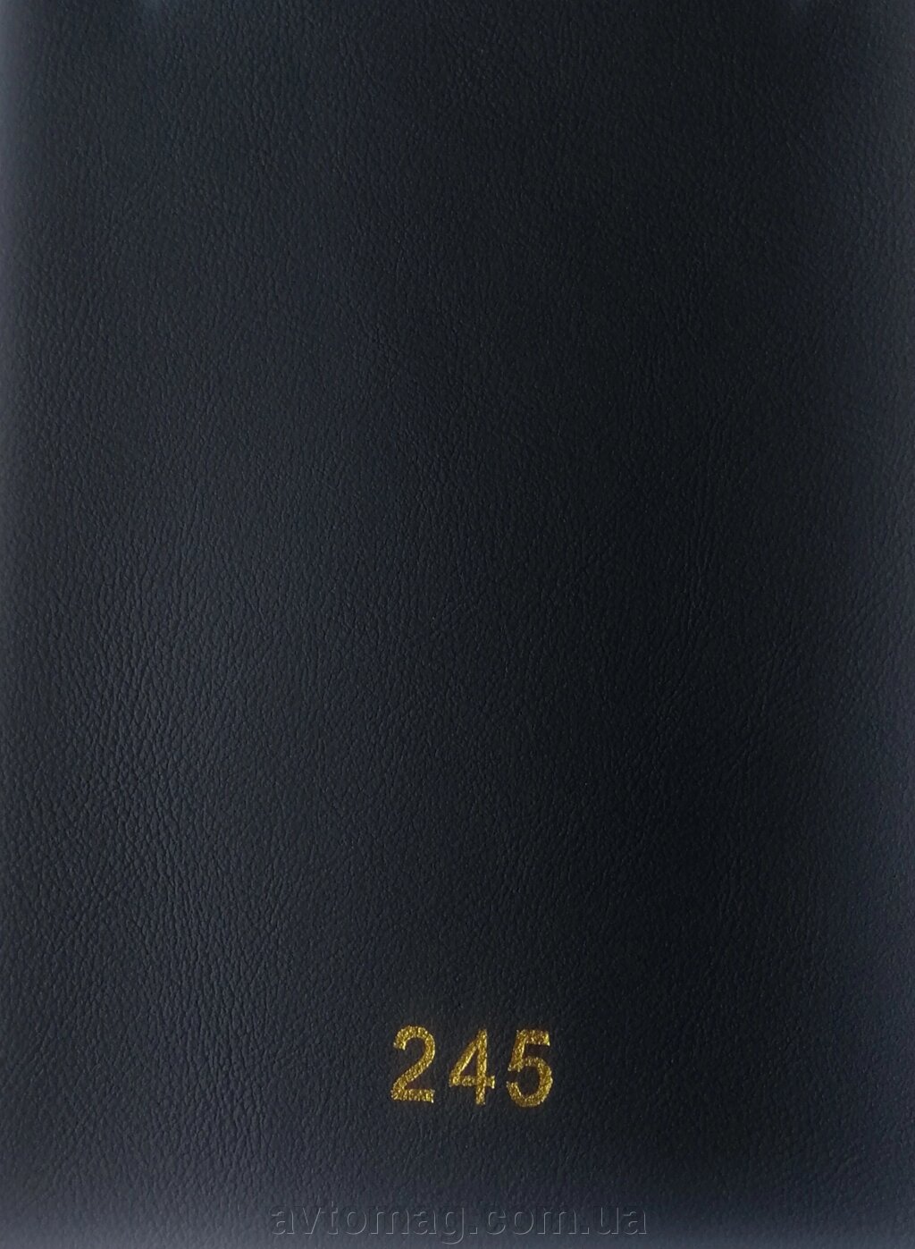 Екошкіра на мікрофібрі Nappa N245 темно синя преміум класу (ширина 1,40м) від компанії Інтернет-магазин «Автомаг» - фото 1