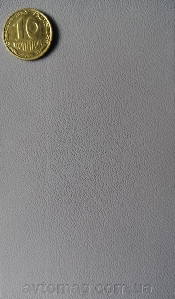 Екошкіра на мікрофібрі Nappa N610 сіра  преміум класу (ширина 1,40м) від компанії Інтернет-магазин «Автомаг» - фото 1