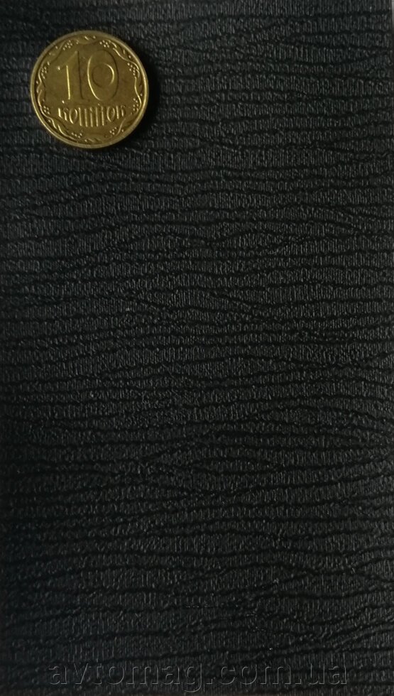Каучуковий термовініл  Хорн (HORN) W-104 чорний для перетяжки автосалону (ширина 140см) від компанії Інтернет-магазин «Автомаг» - фото 1