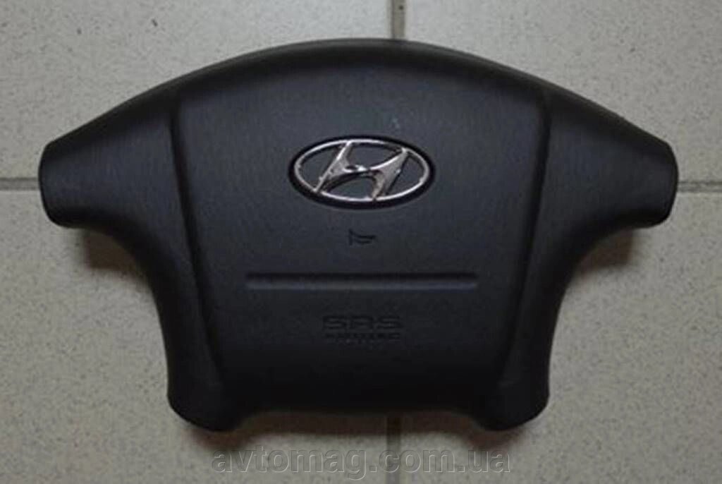 Кришки обманки airbag. Заглушка (накладка) на кермо Hyundai Sonata від компанії Інтернет-магазин «Автомаг» - фото 1