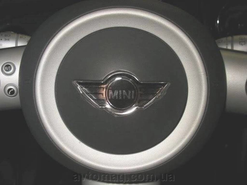 Накладка, заглушка на кермо BMW mini cooper, обманка на srs airbag після спрацьовування від компанії Інтернет-магазин «Автомаг» - фото 1