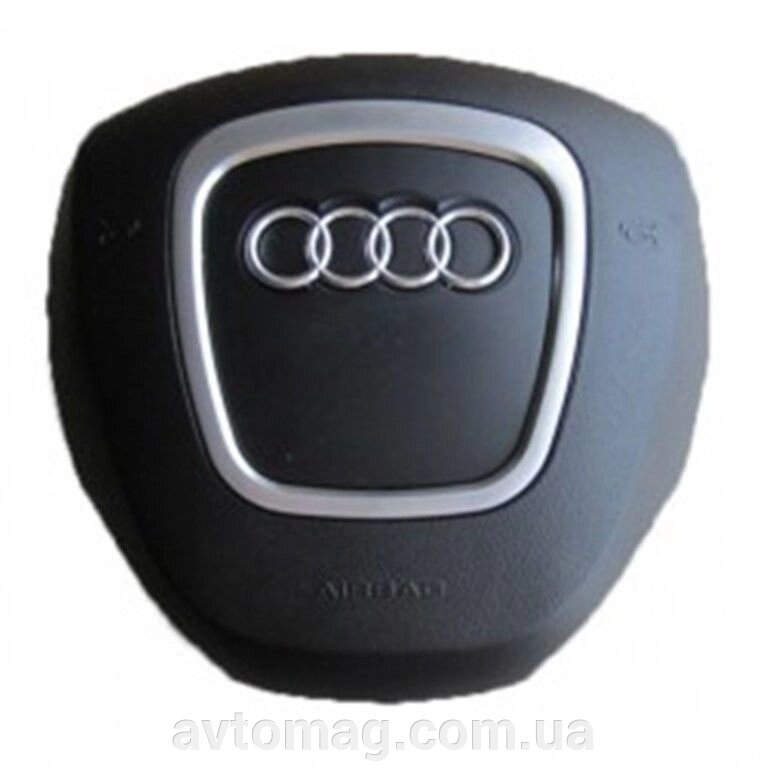Накладка, заглушка на подушку безпеки Audi A6L 4 спиці B від компанії Інтернет-магазин «Автомаг» - фото 1
