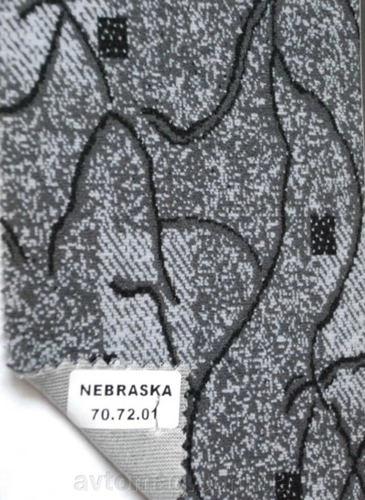 Оббивна тканина велюрова Nebraska 02-3852 для перетяжки салону автобуса від компанії Інтернет-магазин «Автомаг» - фото 1