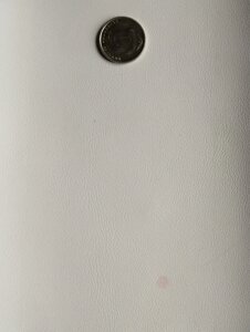 Екошкіра біла на мікрофібрі Nappa 615 преміум класу (ширина 1,40м)