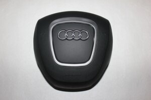 Накладка, заглушка на подушку безпеки Audi A6L 4 спиці A