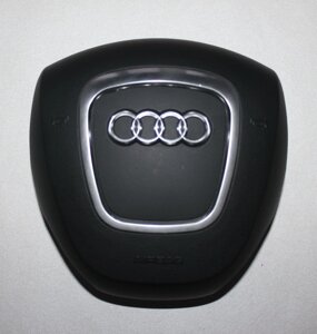 Накладка, заглушка на подушку безпеки Audi A6L 3 спиці B