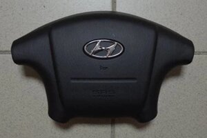 Кришки обманки airbag. Заглушка (накладка) на кермо Hyundai Sonata