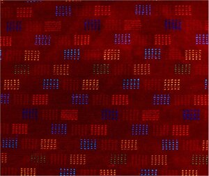 Автобусна велюрова тканина Неоплан на килимовій основі "Целоссія" бордова оригінальна