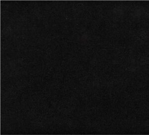 Алькантара оригінальна 01-127 на трикотажній підкладці чорна