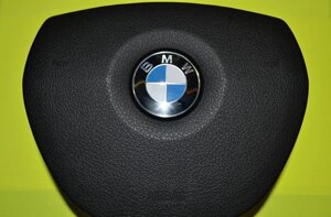 Накладка, заглушка на кермо BMW F10, обманка на srs airbag після спрацьовування