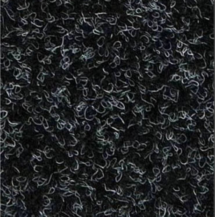 Автомобільний ковролін на гумовій основі 05-196 сіро-чорний ширина 2м - опис